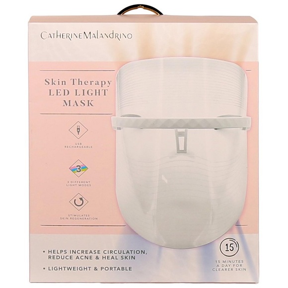 NIB Catherine Malandrino LED Face Mask - Picture 1 of 9